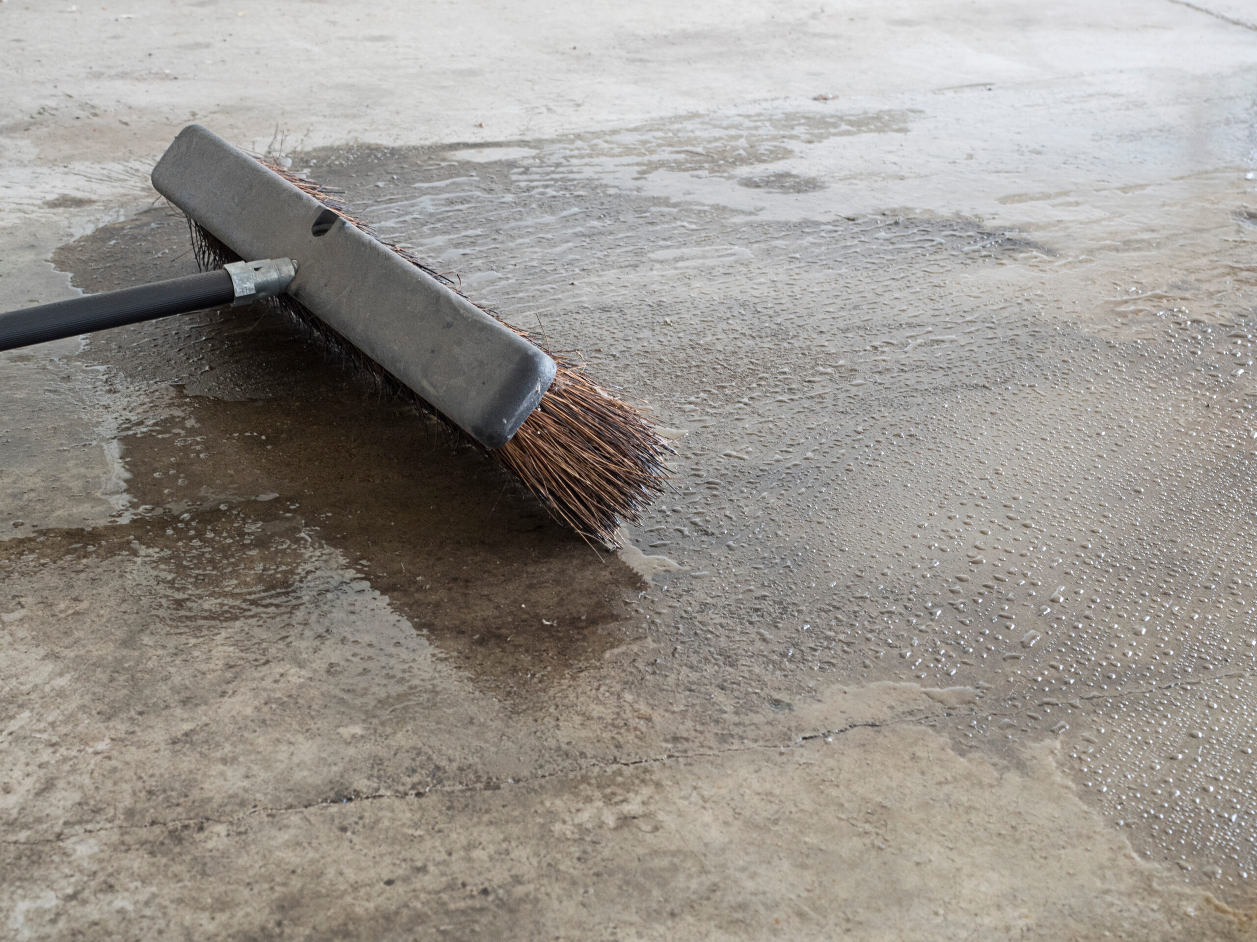 Easily Clean Your Concrete Floors